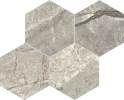 Lotus Silver 12×12 Hexagon Mosaic Polished