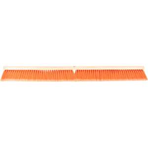 Carlisle, Flo-Pac®, 36in, Flagged Sweep, Polypropylene Bristles, Orange