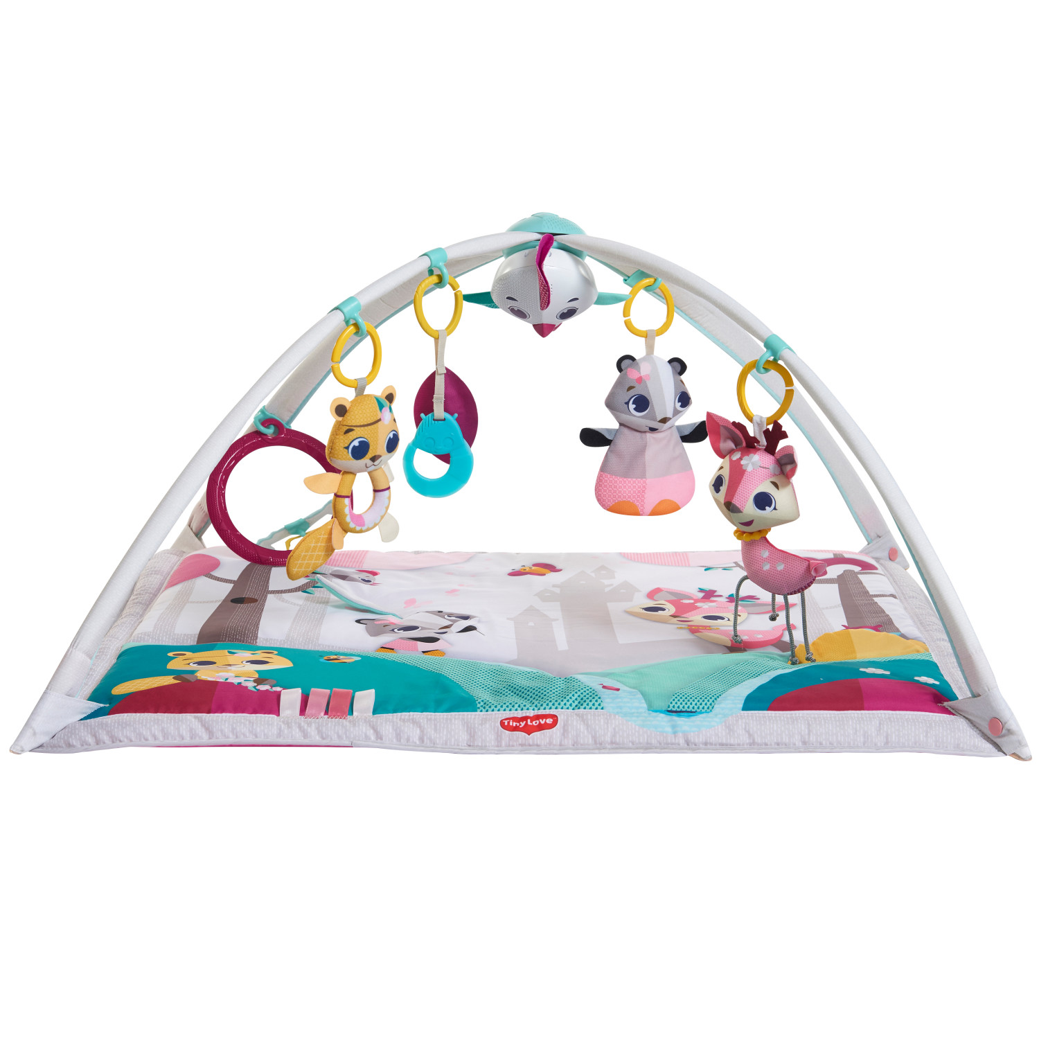 Tiny Love Gymini Deluxe Activity Gym Play Mat, Into the Forest | eBay