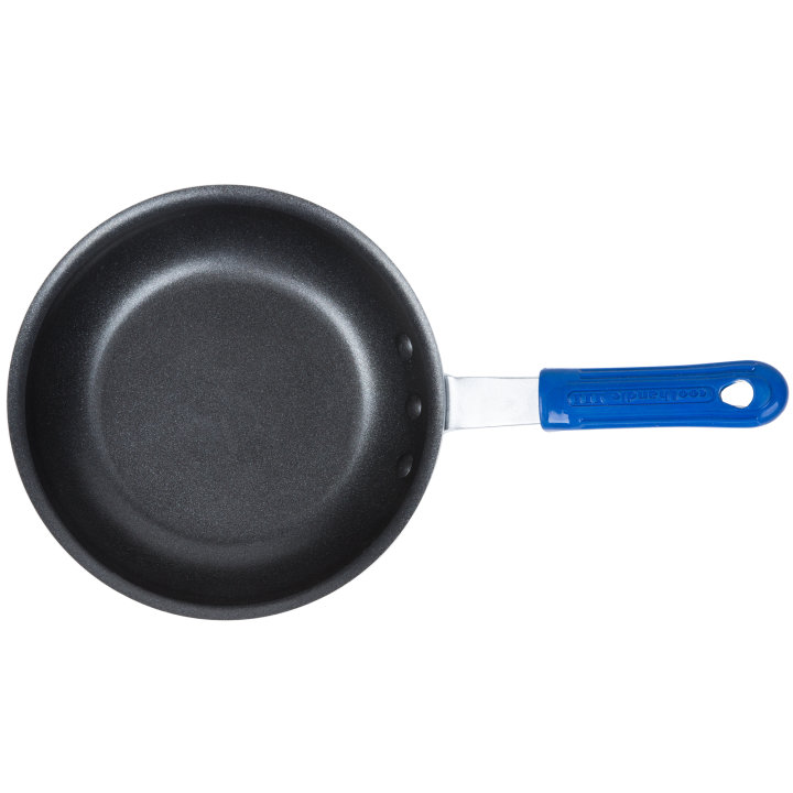 7-inch Wear-Ever® aluminum fry pan with CeramiGuard® II nonstick coating and Cool Handle® silicone handle