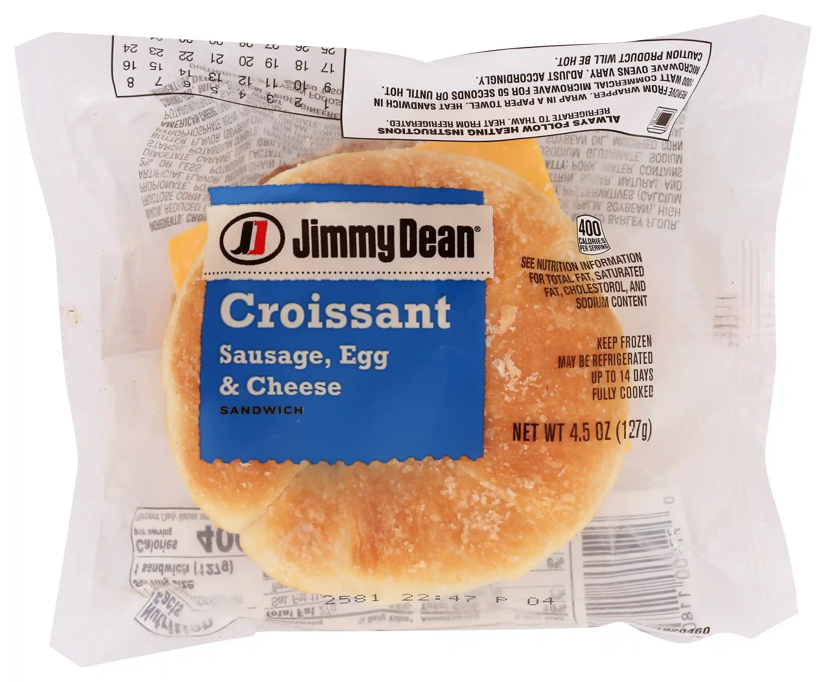 Jimmy Dean® Sausage, Egg and Cheese Croissant Sandwich_image_11