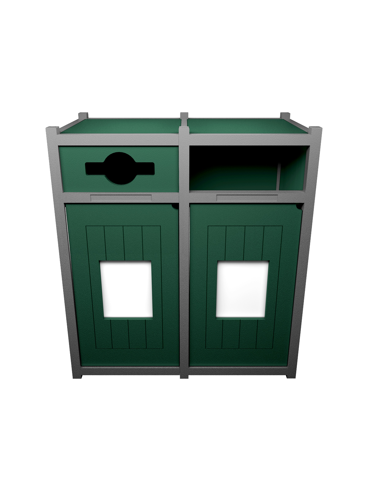 VISION – Double – Unit – Mixed-Full – Grey-Green