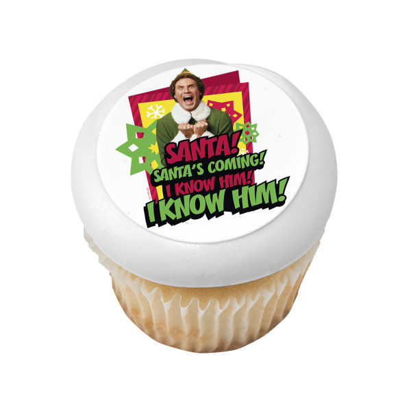 Elf the Movie Santa's Coming! PhotoCake® Edible Image®