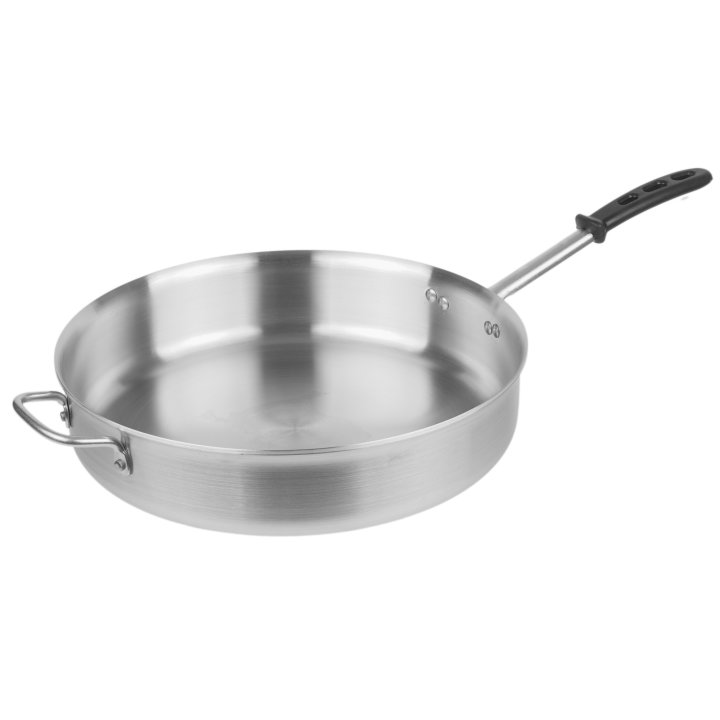 7 ½-quart Tribute® 3-ply sauté pan with silicone TriVent™ handle