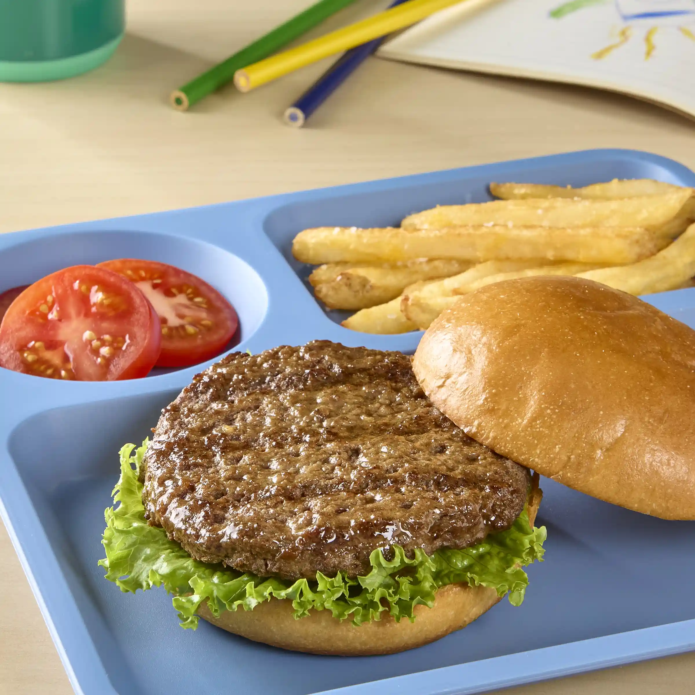 AdvancePierre™ Fully Cooked Gluten Free Flamebroiled Beef Patties, 2.29 oz_image_2