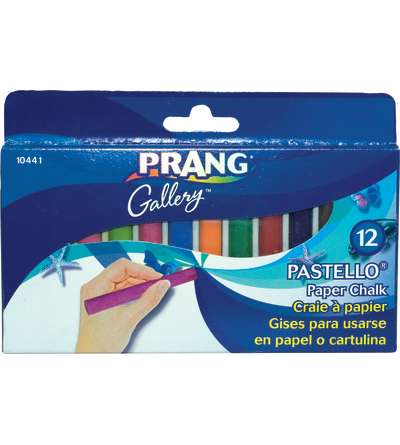 Prang® Pastello® Colored Chalk, 12 colors