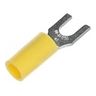 Sta-Kon® RC Series Vinyl-Insulated Fork Terminals, 12-10 AWG, #10