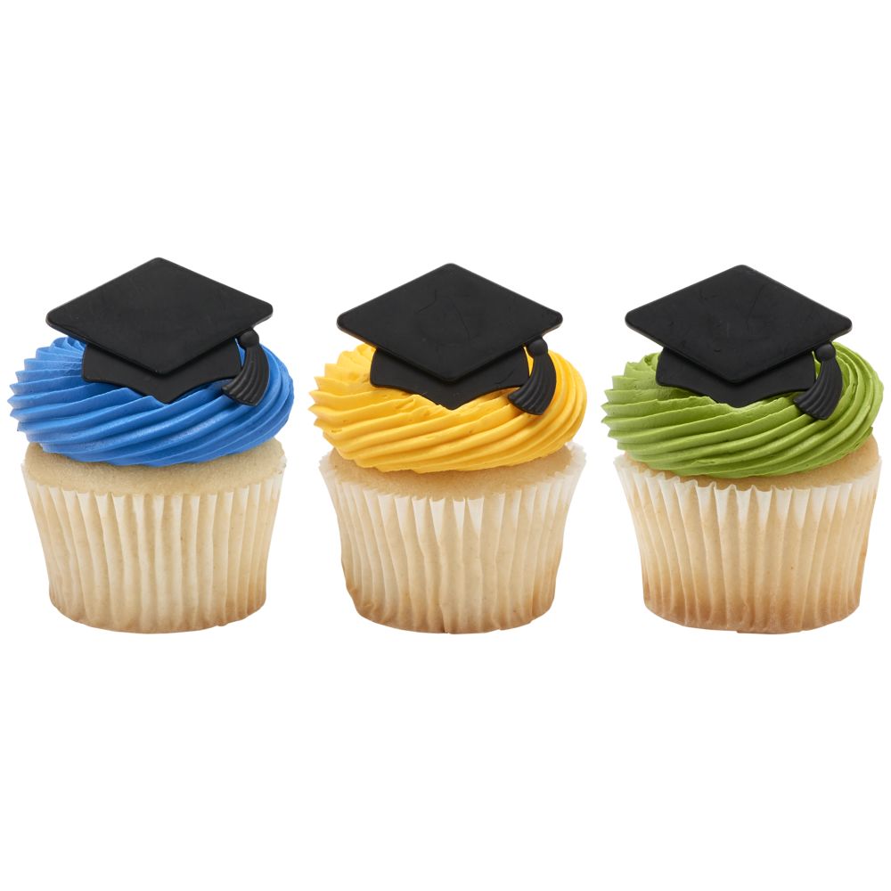 Image Cake Black Grad Hat
