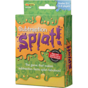 Subtraction Splat!&trade; Card Game