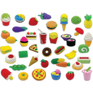 Desk Pets - Assorted Food, 40-Pack