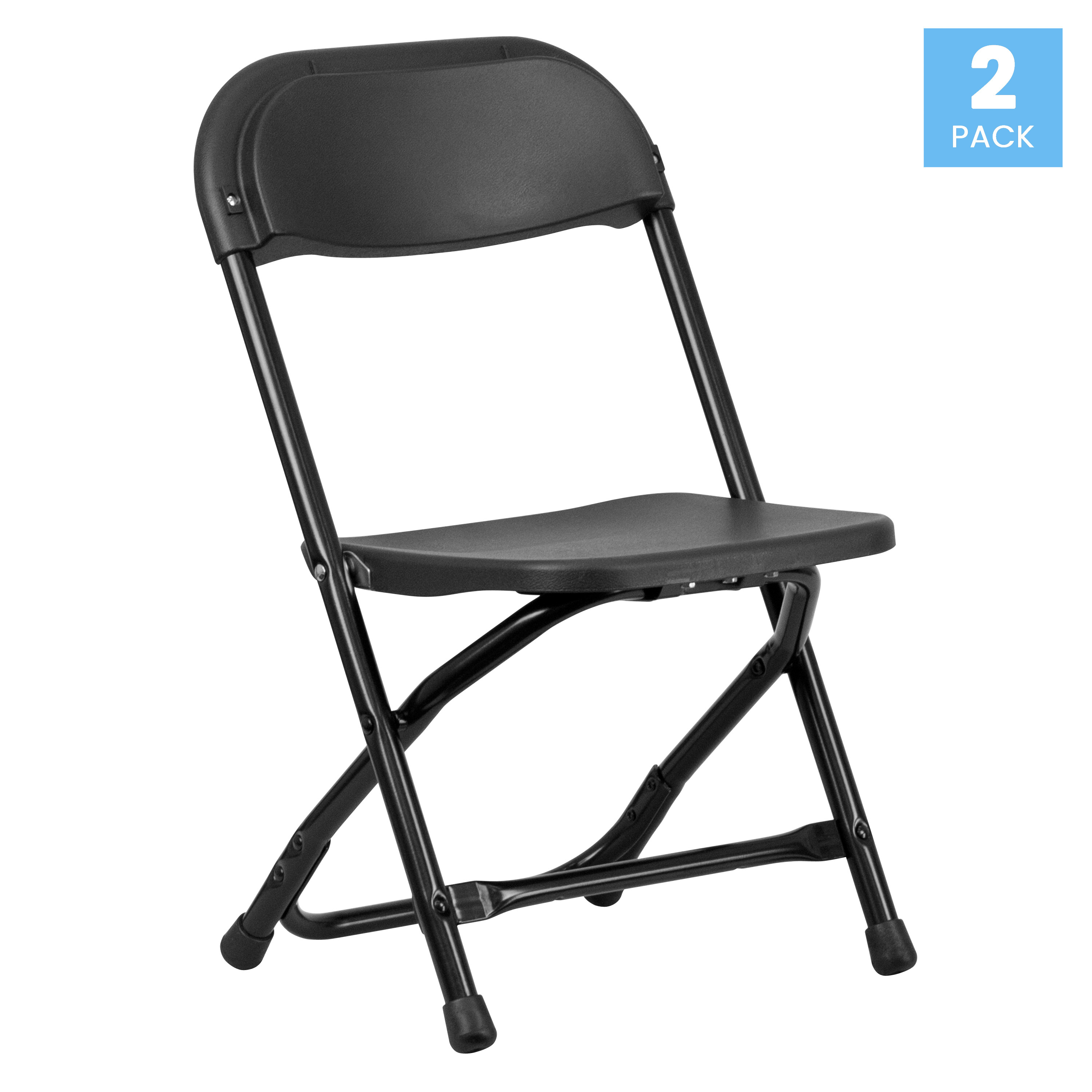 Pack de 2 sillas plegables de plástico blanco para niños - Imagen 8 de 63