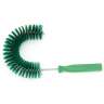 Carlisle, Sparta Spectrum, 11.5in, Color Coded Clean-In-Place Hook Brush, Polyester Bristles, Green