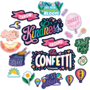 Crayola&reg; Colors of Kindness Throw Kindness Bulletin Board Set, 21 Pieces