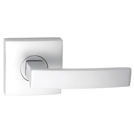 Neue Angular Square Rose Passage Lever Set