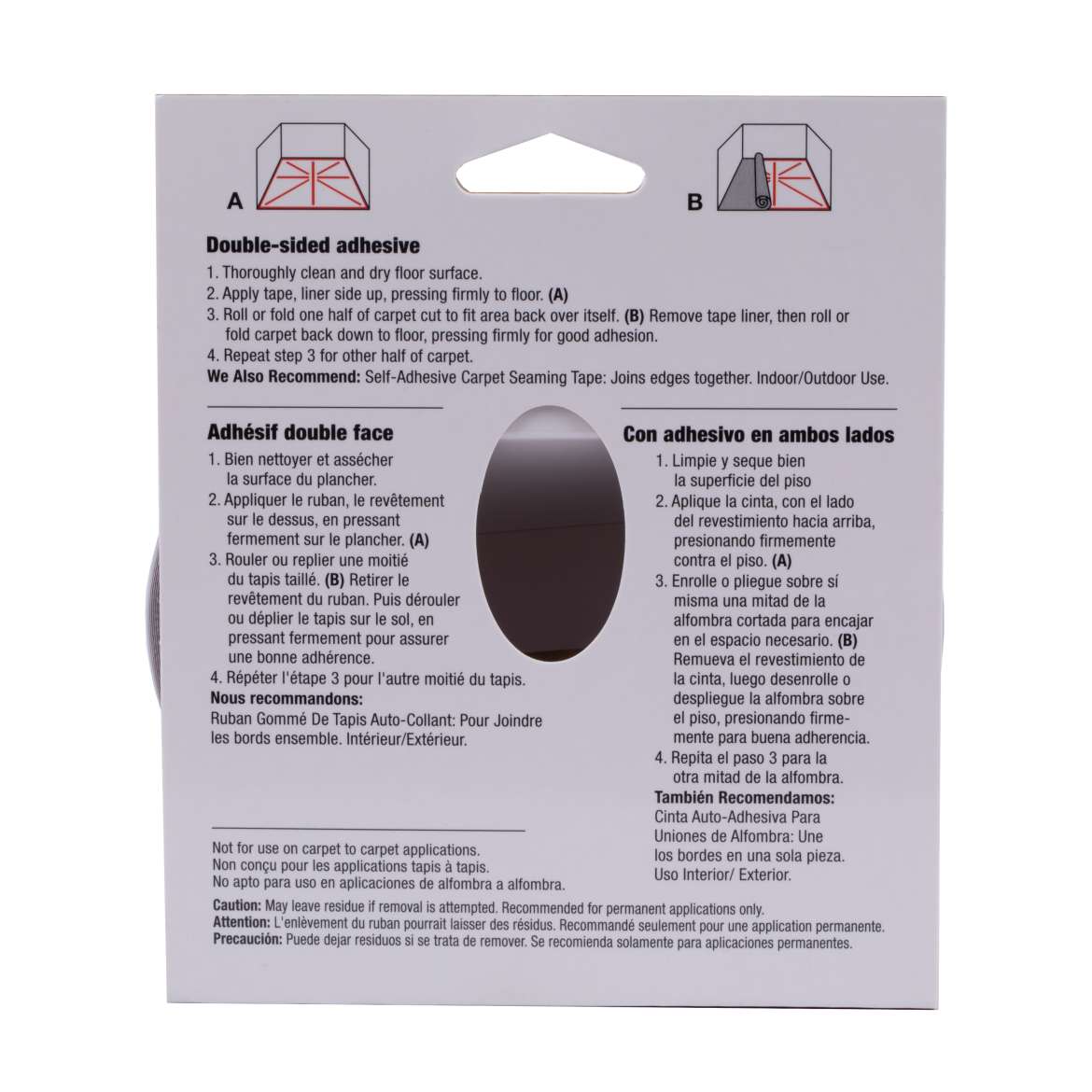 Heavy Traffic Carpet Tape