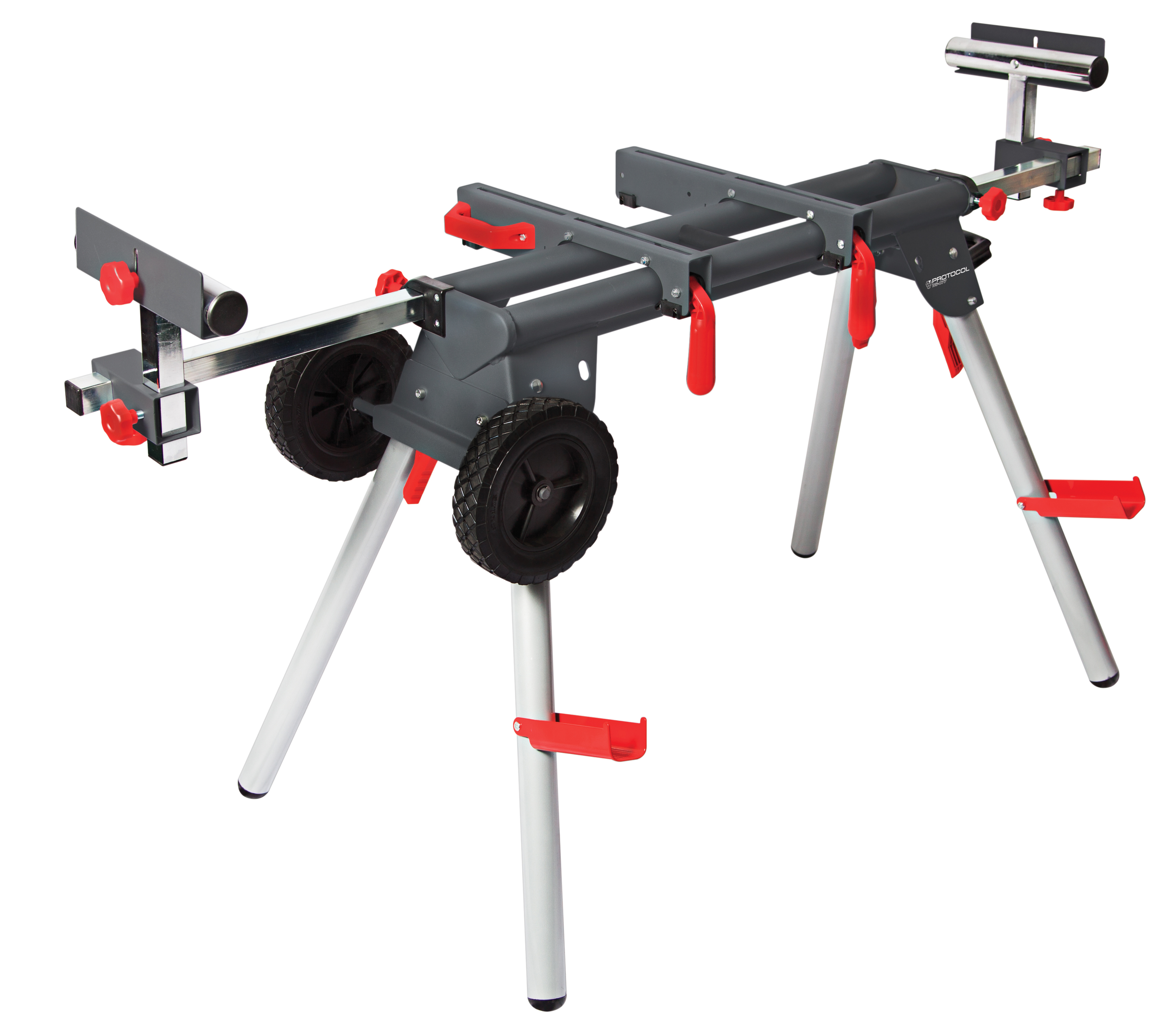 Protocol Contractor Mobile Chop Miter Saw Stand Portable with Wheels WS077 eBay