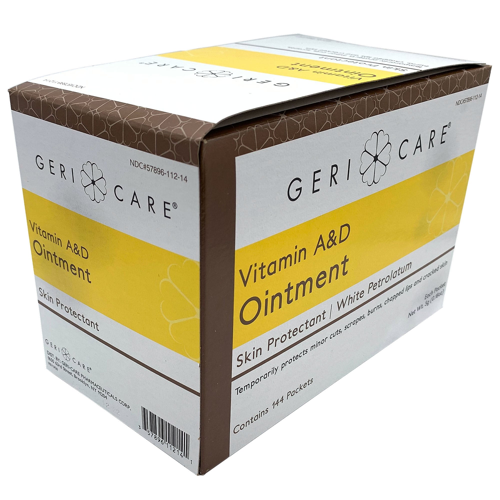 Geri-Care® Vitamin A & D Ointment Skin Protectant with Petrolatum, 5-gram Packet