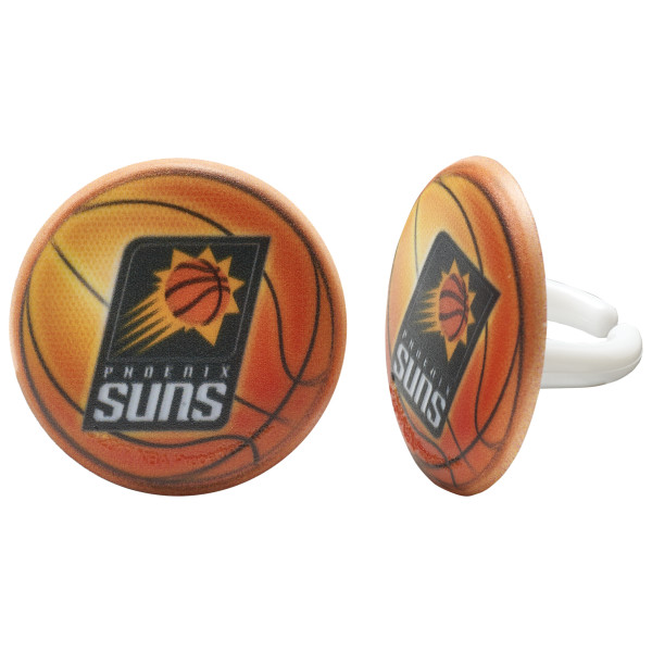NBA Team Basketball Cupcake Rings