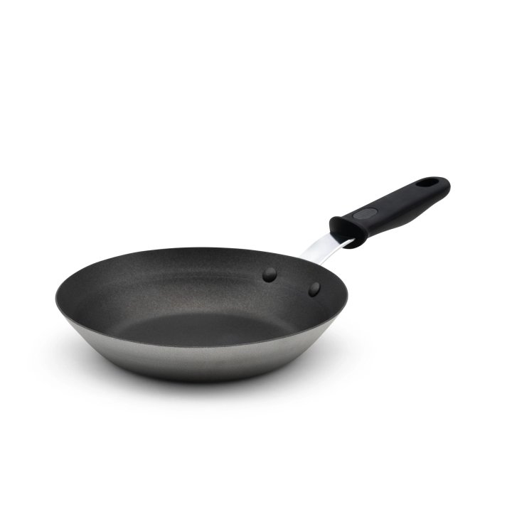 8 ½-inch carbon steel induction fry pan with SteelCoat x3™ nonstick coating and silicone handle