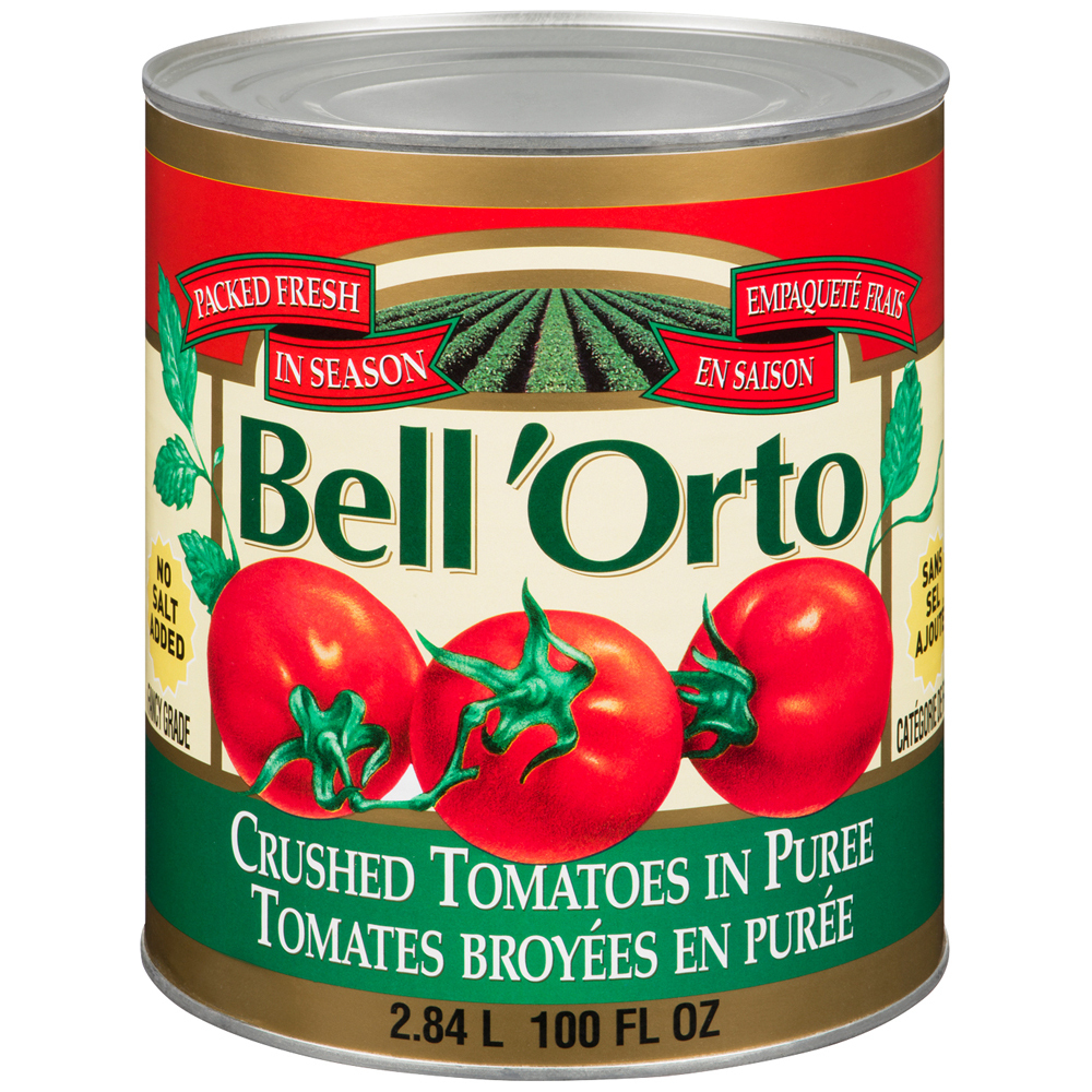 BELL’ORTO tomates broyées sans sel ajouté – 6 x 2,84 L