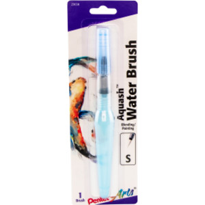 Aquash Water Brush Fine Point Small, Peggable Carded