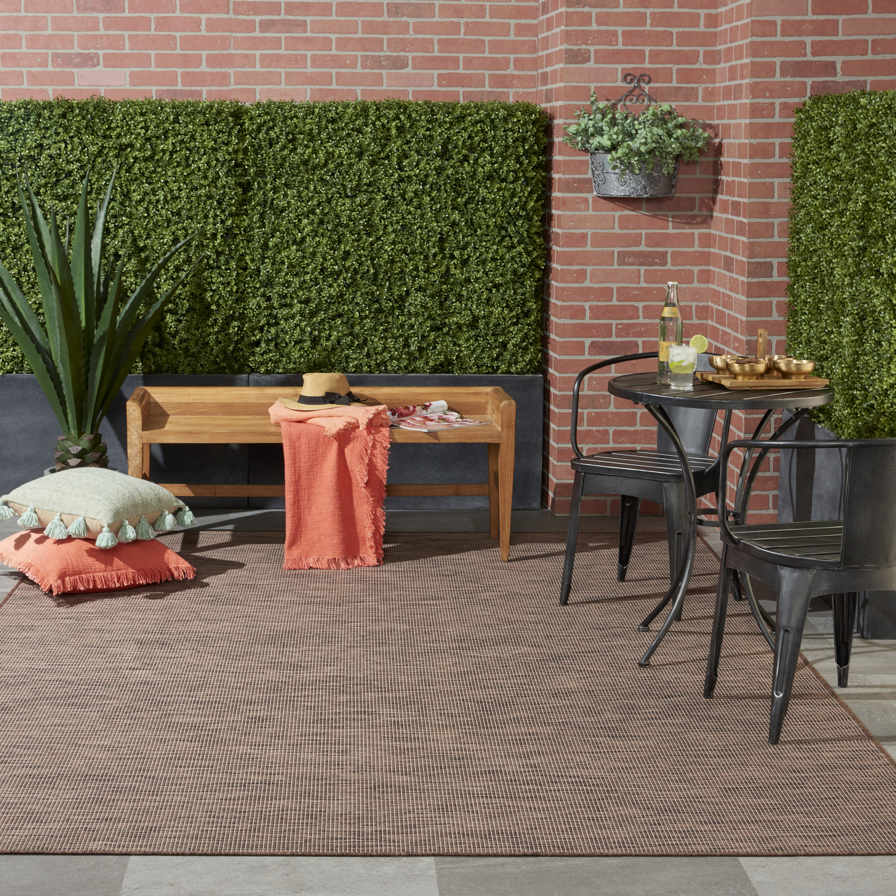 Nourison Positano 8' x 10' Natural Modern Rug