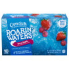 Capri Sun Roarin' Waters Berry Rapids Flavored Water Beverage, 10 ct Box, 6 fl oz Pouches