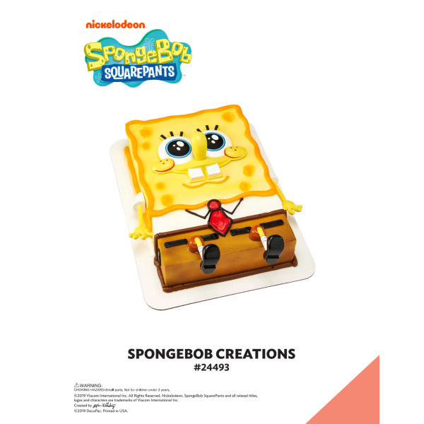 SpongeBob SquarePants Creations The Magic of Cakes® Icing Only Page