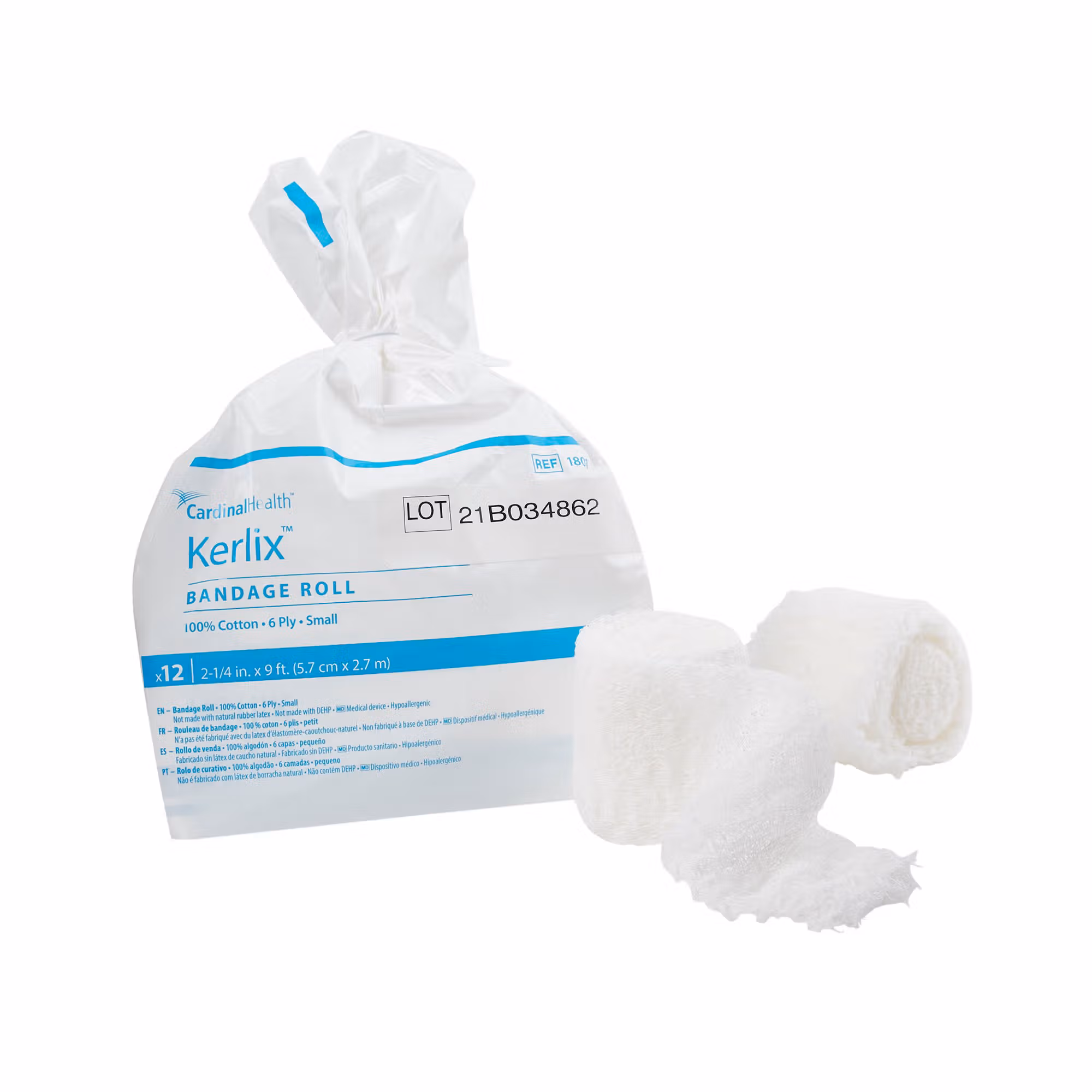 Kerlix™ Fluff Bandage Roll, 2-1/4 Inch x 3 Yard, Six-Ply