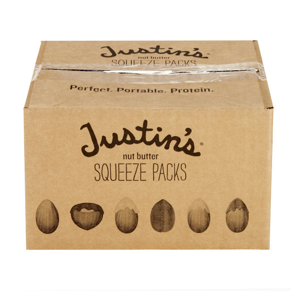 JUSTIN'S (r) Honey Peanut Butter 1.15 oz Squeeze Pack . C1C1 - Front Center In Package (Hi Res)