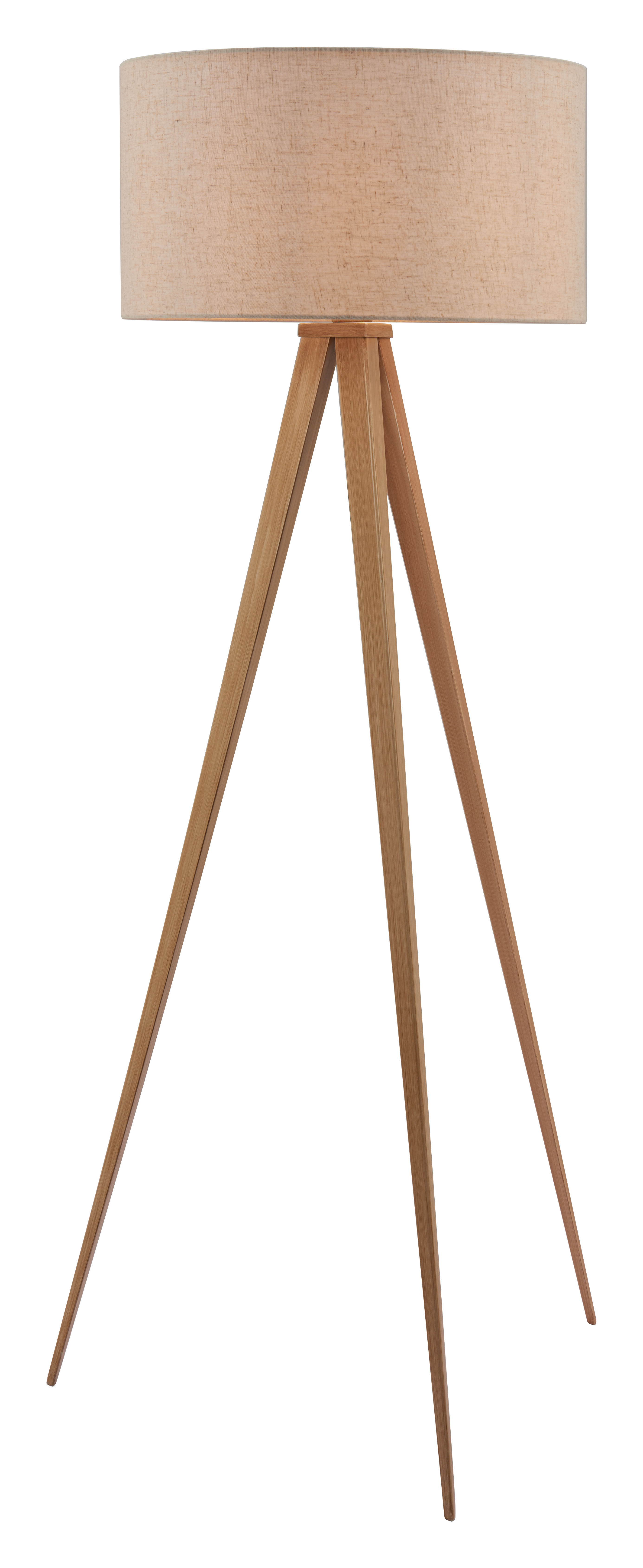 Imperial Floor Lamp Beige & Natural product image