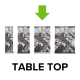 Table Top 48"w x 54"h