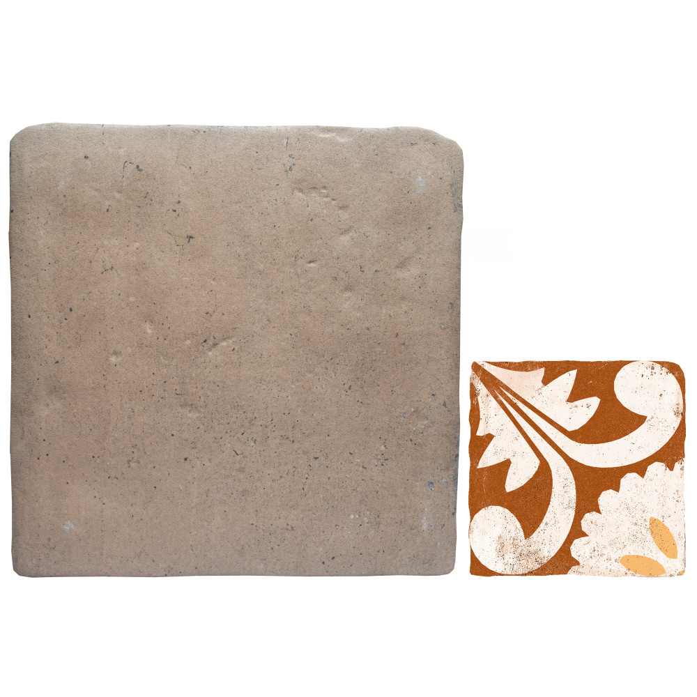 Benisa Marelle Teja with Aida Taco 11-7/8 in. x 17-3/4 in. Porcelain Floor and Wall Tile