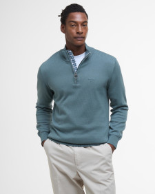Pullover Cotton Half Zip 