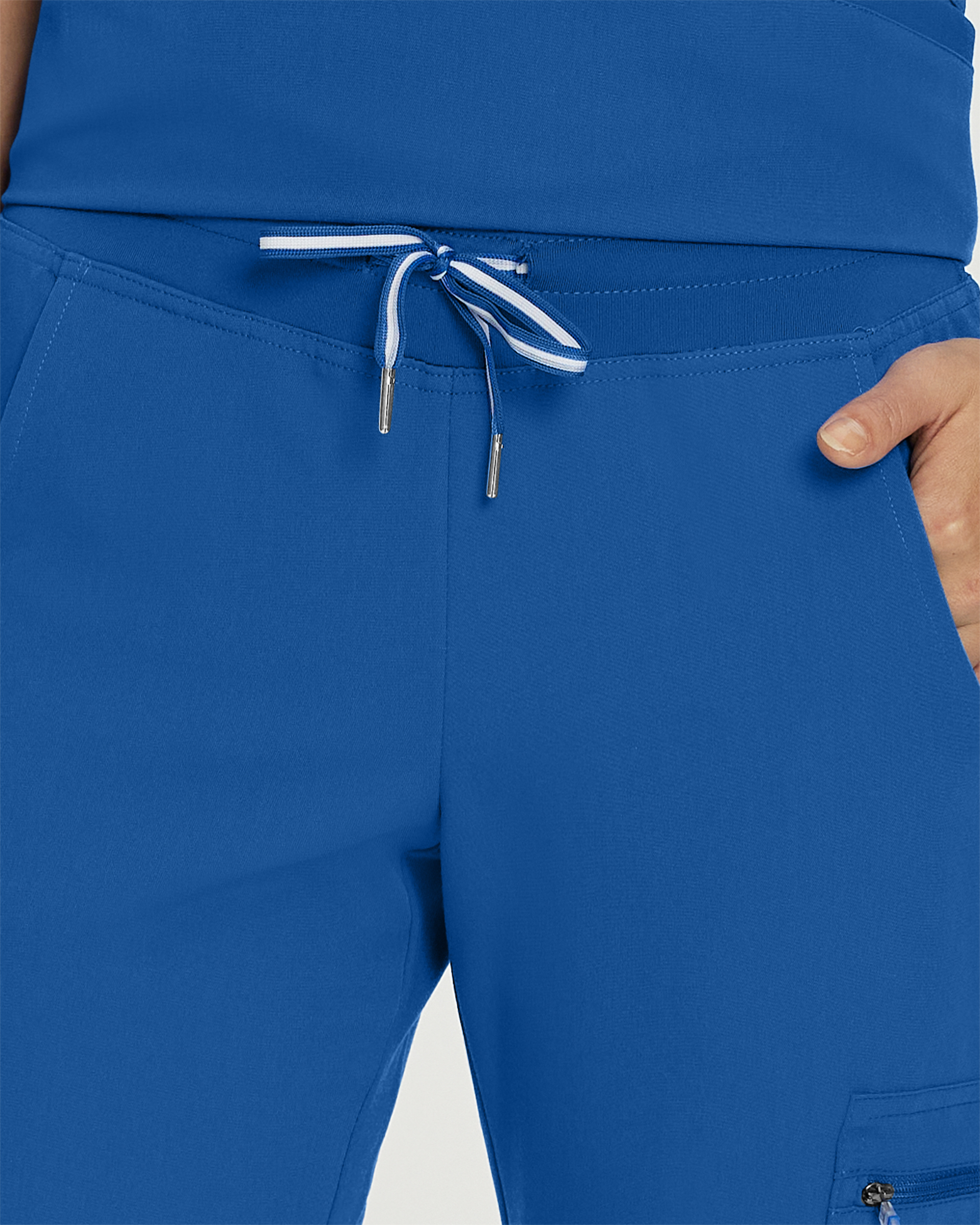 White Cross V&#45;Tess Women&#39;s Cargo Scrub Pants-White Cross