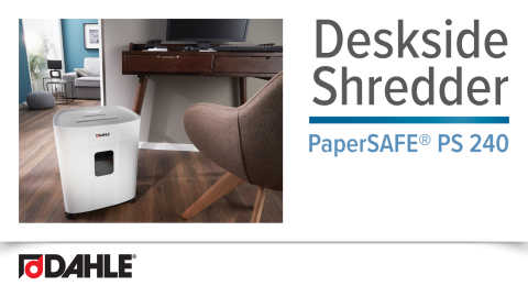PaperSAFE® PS 240 Deskside Shredder Video