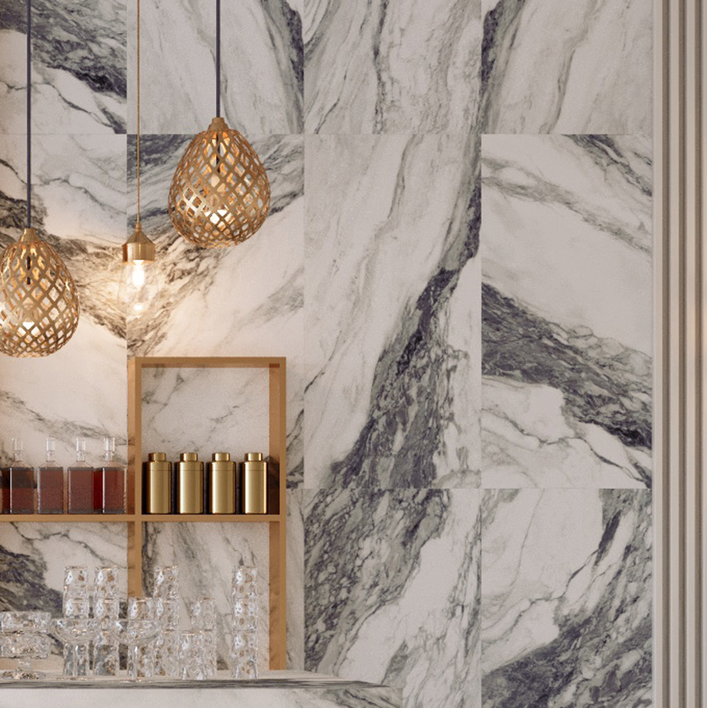 Touche Zebre 11-3/4 in. x 23-1/2 in. Porcelain Floor and Wall Tile