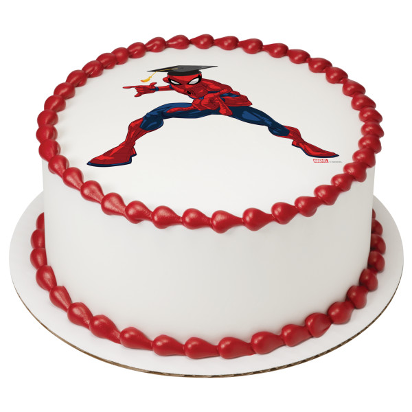 Marvel's Spider-Man™ Graduation PhotoCake® Edible Image®