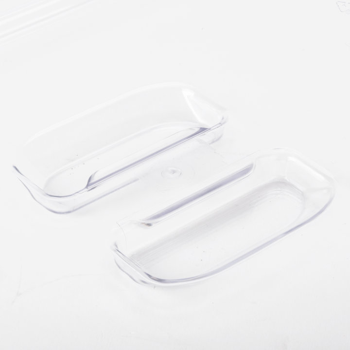 Full-size Super Pan® slotted clear polycarbonate cover
