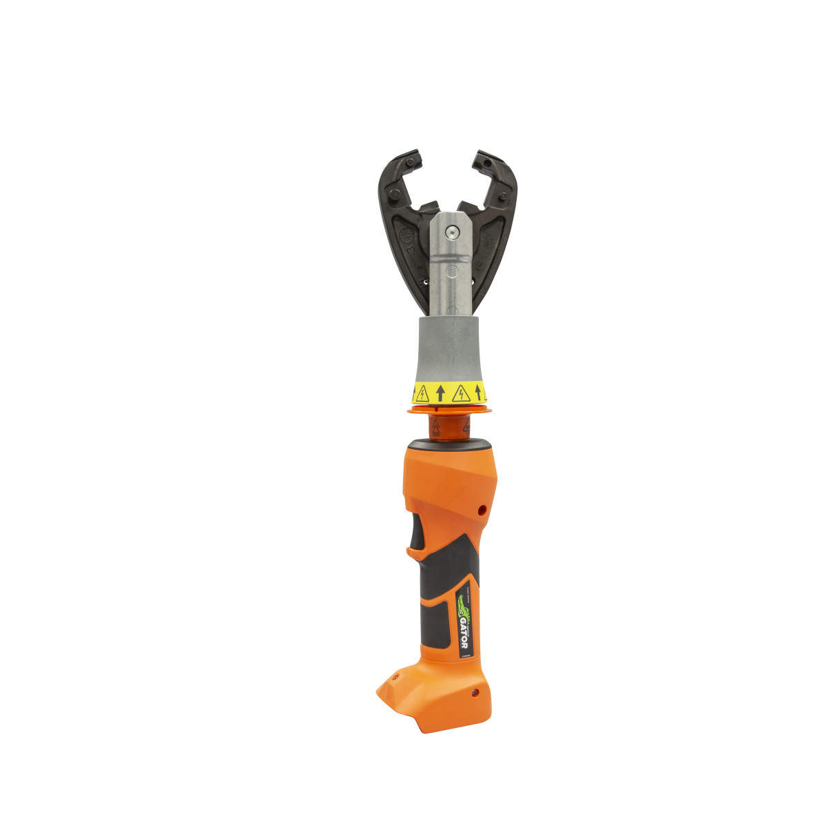 6 Ton Insulated Crimper with CJK Head. 1000v Insulation. Brush guarded head - helps avoid accidental contact with conductors. Tri-insulation barrier - Provides three (3) layers of protection (Patent Pending). 360° Rotating head  - For improved agility in confined work spaces. Double -tap safety feature option -Prevents unintentional operation. Bluetooth® communication