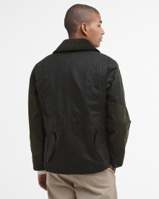 Barbour x TO KI TO Forest Waxed Jacket Sage
