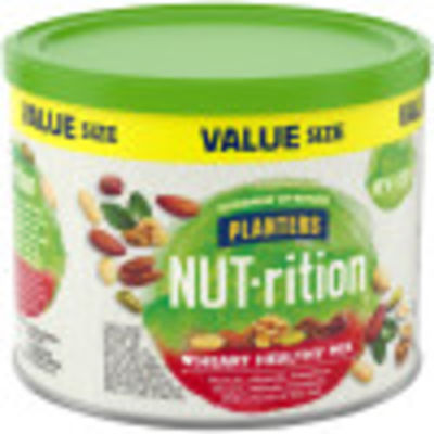 Planters NUT-rition Heart Healthy Mix 11.5 oz Canister ...