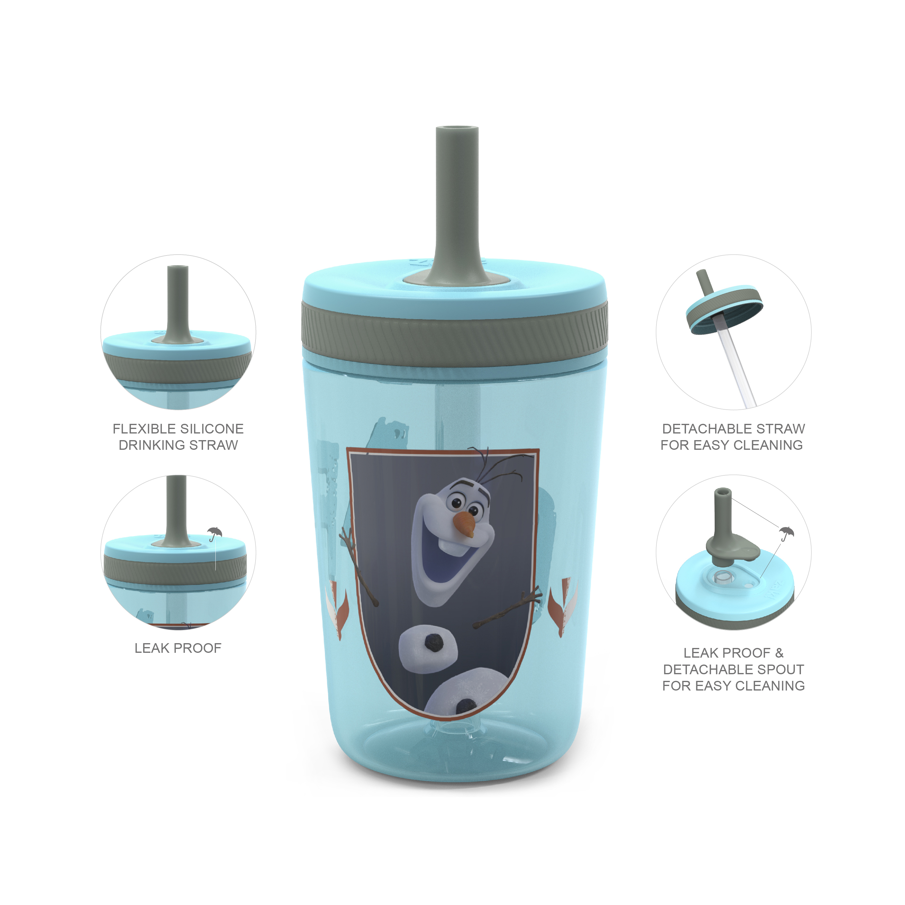 Disney Frozen 2 Movie 15 ounce Plastic Tumbler, Anna, Elsa and Friends, 2-piece set slideshow image 7 Disney Frozen 2 Movie 15 ounce Plastic Tumbler, Anna, Elsa and Friends, 2-piece set slideshow image 7