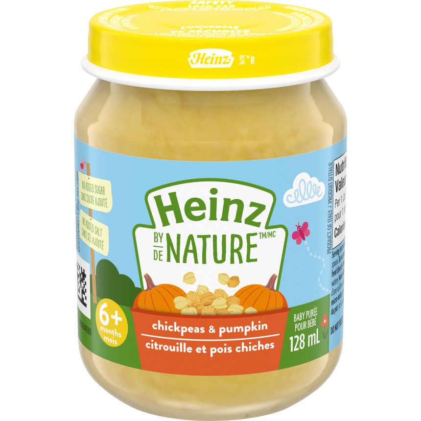  Heinz by Nature Baby Food - Chickpeas & Pumpkin Purée 