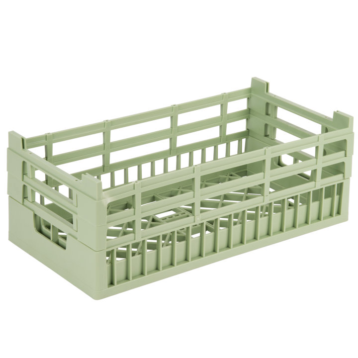 Signature half-size open rack with tall height