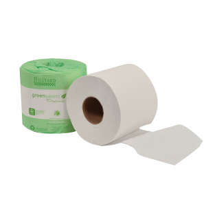 Hillyard, Green Select Preferred, 2 ply, Core, 4in Bath Tissue