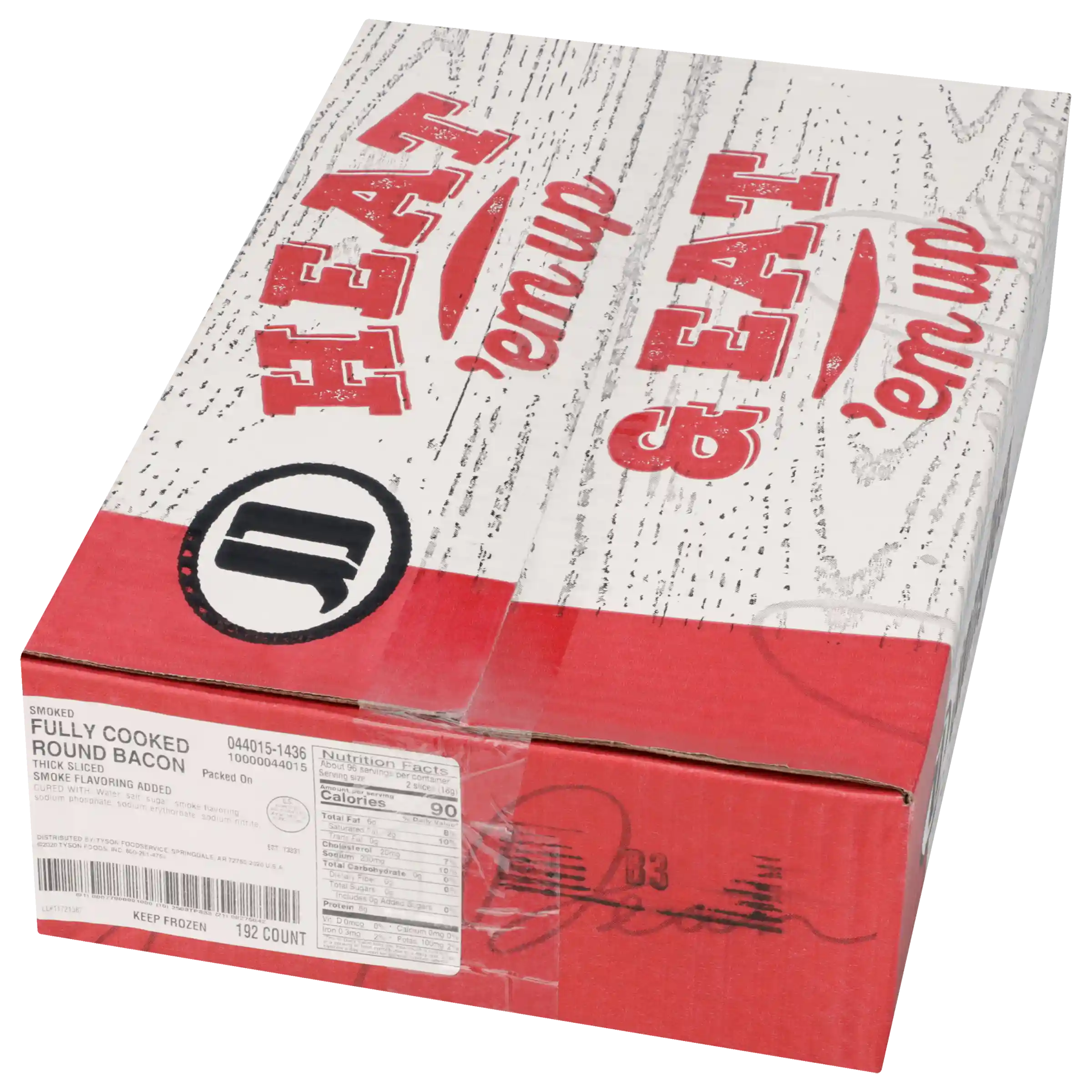 Jimmy Dean® Fully Cooked Hardwood Smoked Round Bacon Slices_image_5