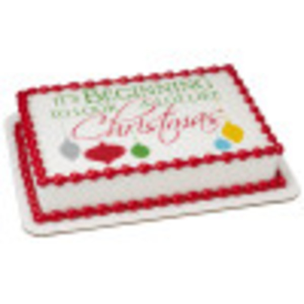 A Lot Like Christmas PhotoCake® Edible Image®