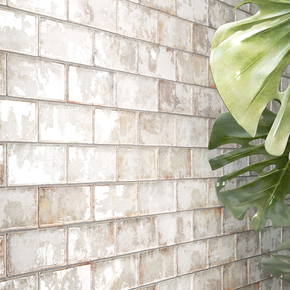 Biarritz Beige 3 in. x 6 in. Ceramic Wall Tile