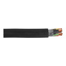 Carol®, Portable Power Cable, Portable Cable, 2000 V, Super Vu-Tron, 4 AWG, Stranded, 3 Conductor, Copper, Black (Jacket)